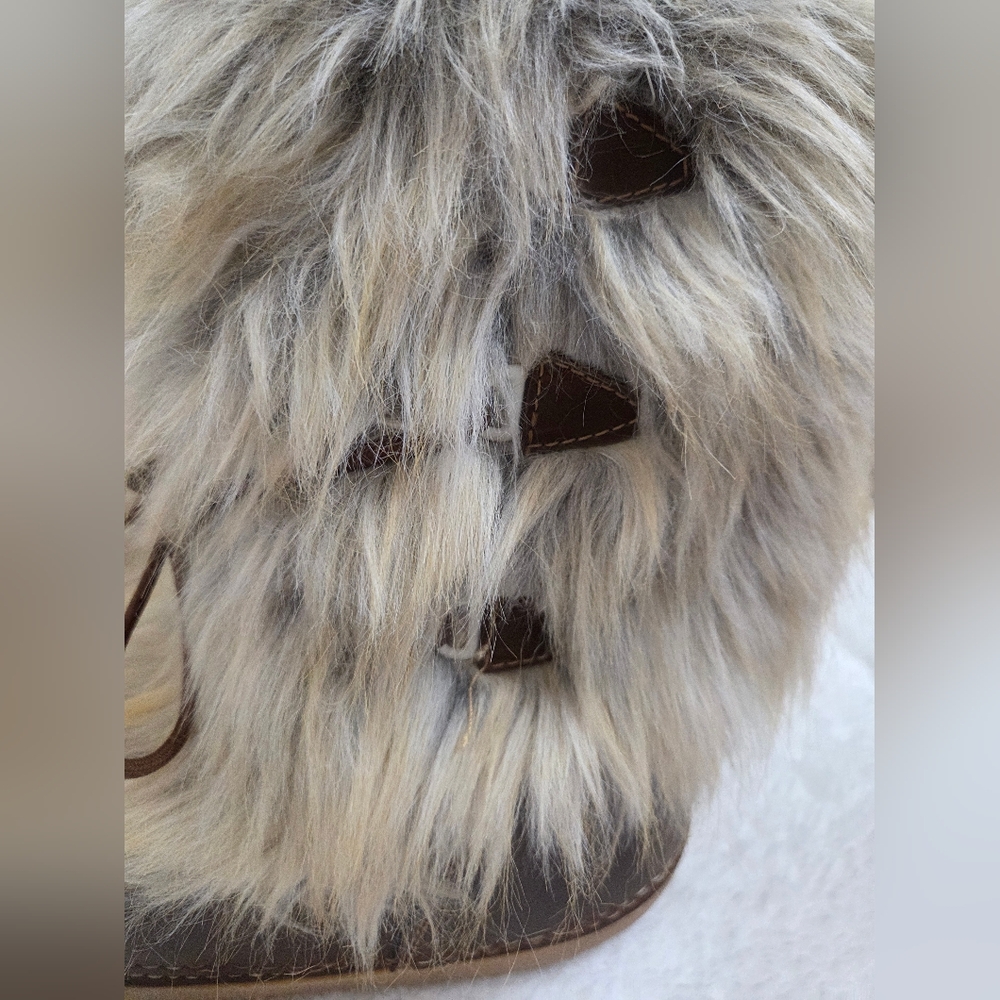 Last Day Sale🔥Brown Fury Fashion Boots winter, Made in Romania Sz US 9 woman - Picture 4 of 11